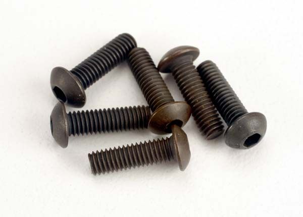 Traxxas Button-Head Machine Screws 3x10 mm (6)