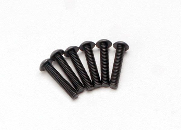 Traxxas Button-Head Machine Screws 4x20 mm (6)