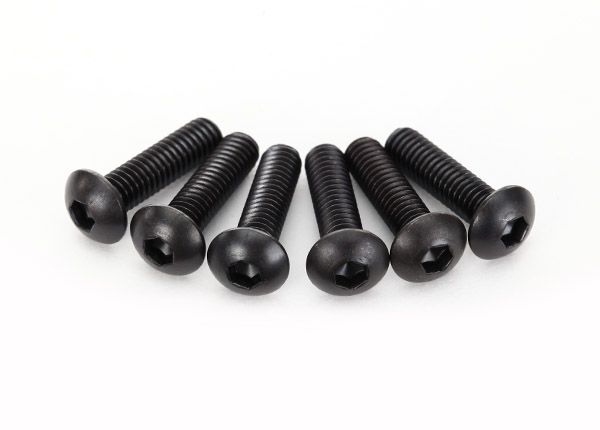 Traxxas Button-Head Machine Screws 4x15 mm (6)