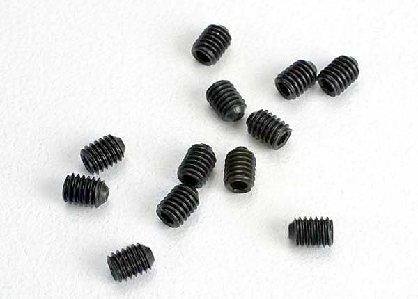 Traxxas 3 mm Hardened-Steel Grub Screws (12)