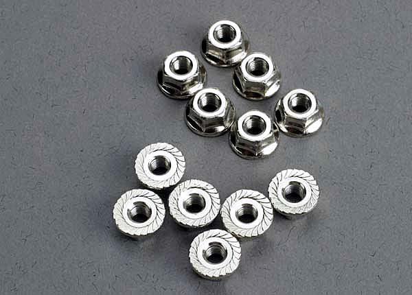 Traxxas 3 mm Flanged Nuts (12)
