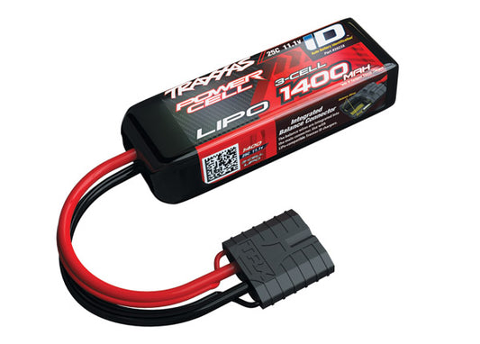 Traxxas 3S "Power Cell" 25C LiPo Battery w/iD Traxxas Connector (11.1V/1400mAh)