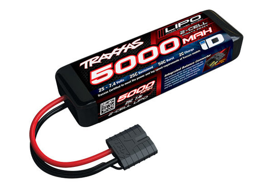 Traxxas 2S "Power Cell" 25C Lipo Battery w/iD Traxxas Connector (7.4V/5000mAh)