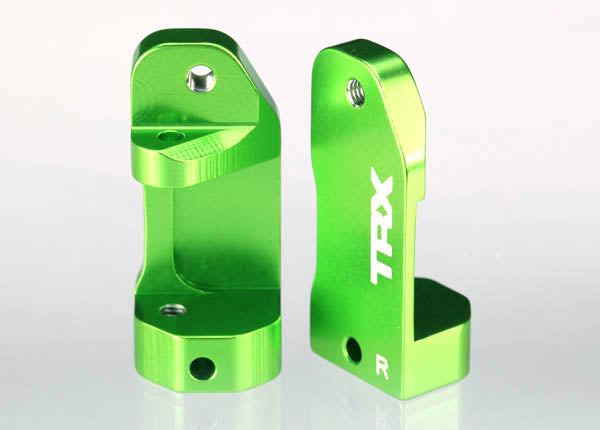 Traxxas Aluminum 30° Caster Blocks (Green) (2)