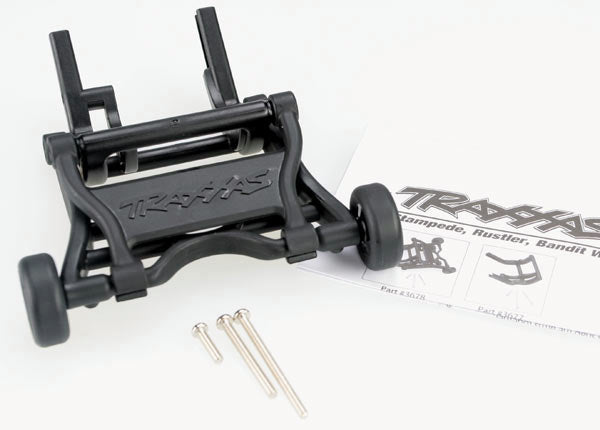 Traxxas Black Assembled Wheelie Bar & Screws