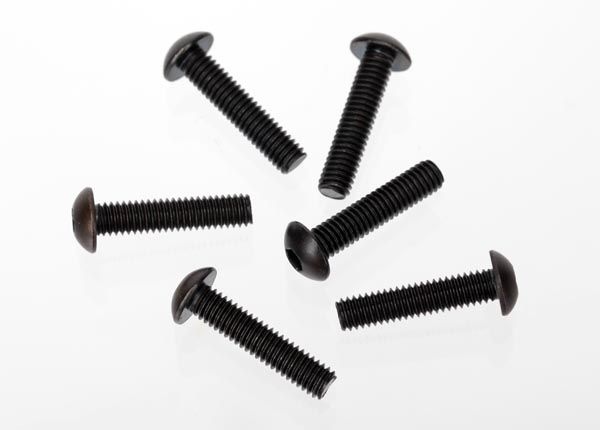 Traxxas Button-Head Machine Screws 4x18 mm (6)