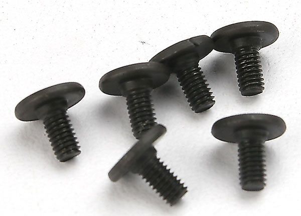 Traxxas Flat-Head Machine Screws 3x6 mm (6)