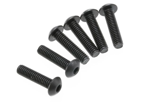 Traxxas Button-Head Machine Screws 4x16 mm (6)