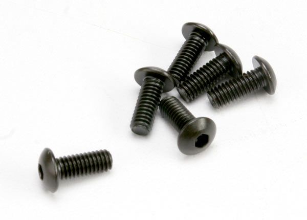 Traxxas Button-Head Machine Screws 4x10 mm (6)