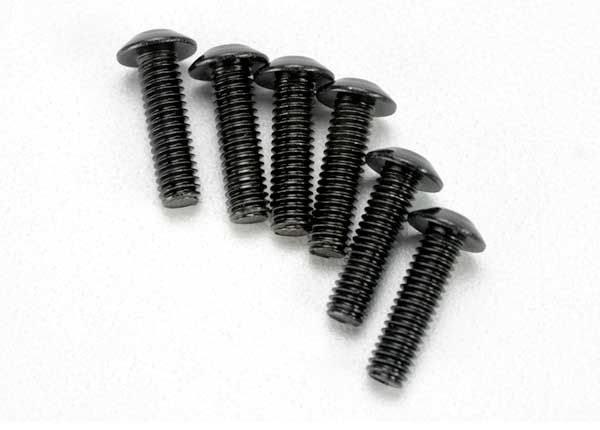 Traxxas Button-Head Machine Screws 4x14 mm (6)
