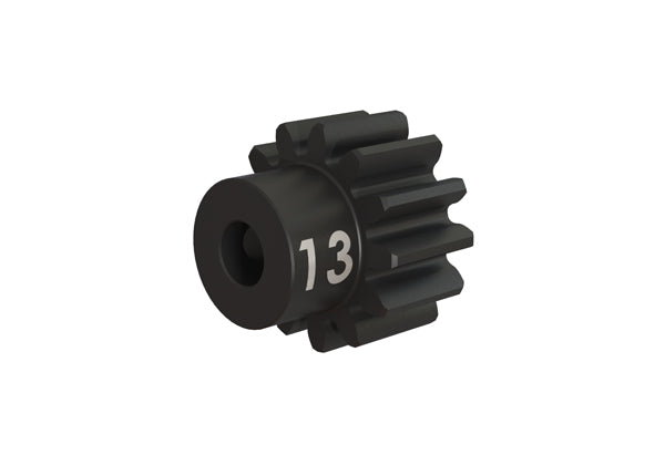 Traxxas Gear, 13-T pinion (32-p), heavy duty (machined, hardened steel) (fits 3mm shaft)/ set screw