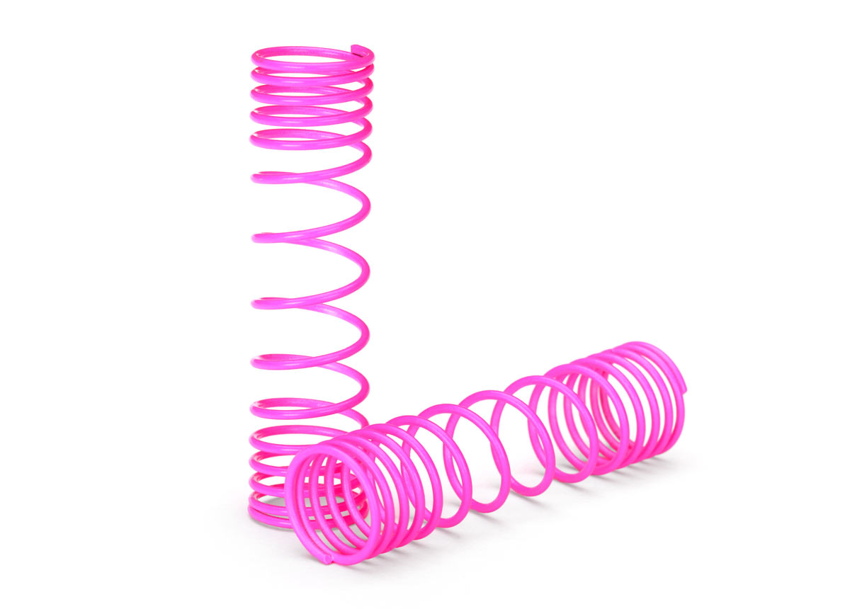 Traxxas Pink Long Progressive Springs (2)