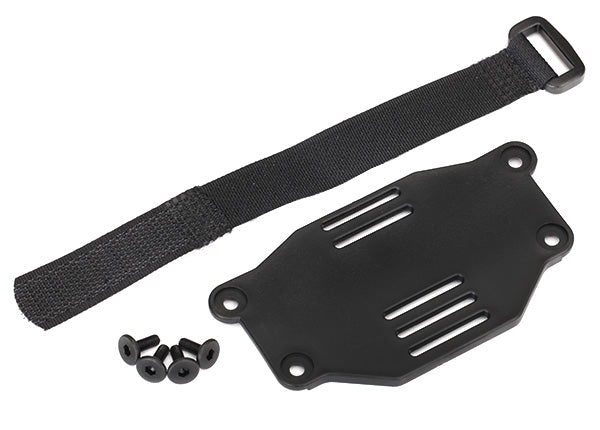 Traxxas TRX-4 Battery Plate & Strap Set