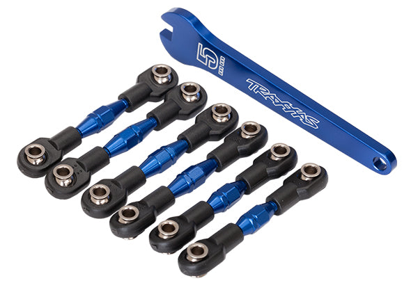 Traxxas 4-Tec 3.0/2.0 VXL Aluminum Turnbuckles (Blue)