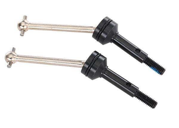 Traxxas Front Steel CV Driveshafts with Stub Axles (2)