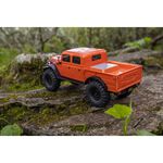 Axial SCX24 40's 4 Door Dodge Power Wagon 1/24 4WD RTR Scale Mini Crawler (Orange) w/2.4GHz Radio