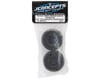 JConcepts The Hold 1.0" Pre-Mounted Tires (63mm OD) (2) w/Crusher Wheels (Green)