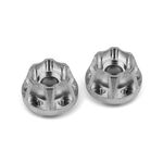 Vanquish Products SLW 475 Hex Hub Set (Silver) (2) (0.475" Width)