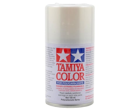 Tamiya PS-57 Pearl White Lexan Spray Paint (100ml)