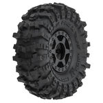 RC CARS/ RC TRUCKS/ Pro-Line SCX24 1.0" MT Baja Pro X Pre-Mounted Tires (Black) (4) (Medium) w/Holcomb Wheels