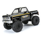 Pro-Line SCX24 1.0" MT Baja Pro X Pre-Mounted Tires (Black) (4) (Medium) w/Holcomb Wheels