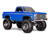 Traxxas TRX-4 1/10 High Trail Edition RC Crawler w/'79 Chevy K10 Truck Body (Blue) &/TQi 2.4GHz Radio