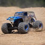 Losi 1/18 Mini LMT 4X4 Brushed RTR Monster Truck (Son-Uva Digger) w/SLT2 2.4GHz Radio, Battery & Charger