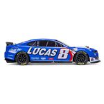 Losi 1/12 NASCAR AWD RTR Race Car w/Kyle Busch #8 Lucas 2024 Chevy Camaro Body & 2.4GHz Radio