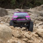 Axial 1/24 SCX24 Base Camp 4WD Rock Crawler Brushed RTR with Battery & Charger, Pink