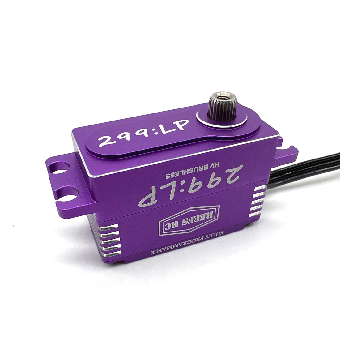 Reefs RC 299LP High Torque/Speed Brushless Low Profile Servo (High Voltage) (Purple)