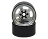 SSD RC Slot 1.9"" Steel Beadlock Wheels (Silver)