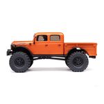 Axial SCX24 40's 4 Door Dodge Power Wagon 1/24 4WD RTR Scale Mini Crawler (Orange) w/2.4GHz Radio