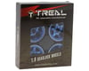 Treal Hobby Type H 1.9" 6-Spoke Beadlock Wheels (Blue) (4)