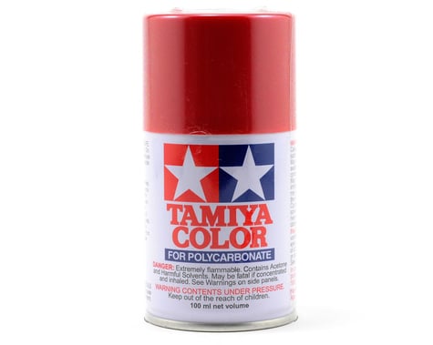 Tamiya PS-15 Metallic Red Lexan Spray Paint (100ml)