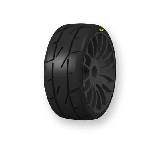 PMT Tyres Carved RALLY18 Soft Q03 reinforced (BLACK) – 1 pair