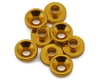 Reefs RC Aluminum Countersunk Servo Washers (Gold) (8)