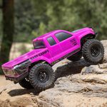 Axial 1/24 SCX24 Base Camp 4WD Rock Crawler Brushed RTR with Battery & Charger, Pink