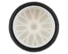 RC CARS/ RC TRUCKS/ GRP GT - TO3 Revo Belted Pre-Mounted 1/8 Buggy Tires (White) (2) (XB1) w/RIGID Wheel