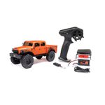 Axial SCX24 40's 4 Door Dodge Power Wagon 1/24 4WD RTR Scale Mini Crawler (Orange) w/2.4GHz Radio