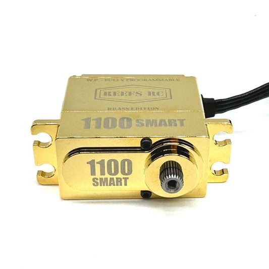 Reefs RC 1100 Smart Servo/Winch High Voltage Brushless Servo (Brass Edition) (150g)