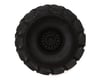 RC CARS/ RC TRUCKS/ JConcepts Fling Kings 1.0" Pre-Mounted Tires (63mm OD) (2) w/Crusher Wheels (Green)