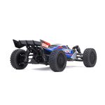 Arrma Typhon Grom MEGA 4WD 380 Brushed 1/18 Buggy RTR (Blue/Silver) w/SLT2 2.4GHz Radio, Battery & Charger