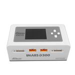 Gens Ace Imars D300 G-Tech Smart Dual AC/DC Charger (6S/16A) (White) (AC-300W) (DC-350W x2)