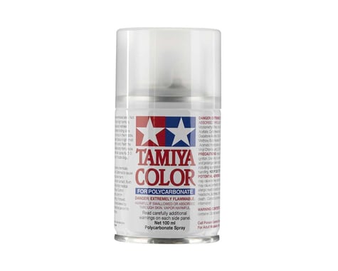 Tamiya PS-55 Polycarbonate Flat Clear Spray Paint (100ml)