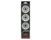 RC4WD 6 Lug Wagon 2.2 Steel Stamped Beadlock Wheels (White) (4)