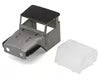 Injora IR40 Half Truck Hard Pre-Painted Body Set for Traxxas® TRX-4M® (Grey) (Defender®/Bronco®) w/Bed Rack & LED Lights