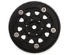 Injora 1.3" D-Slot Aluminum Micro Crawler Beadlock Wheels (27g ea) (Black/Black) (4)