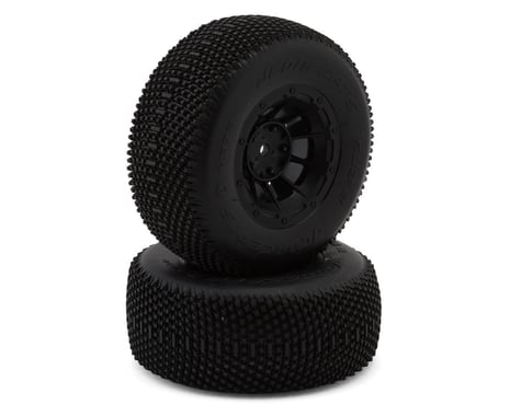 JConcepts Subcultures 2 Pre-Mounted Off-Road Tires (2) (Slash 2WD Front) (Green) w/12mm Hex
