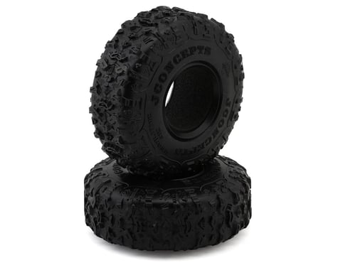 JConcepts Megalithic 2.2" All Terrain Rock Crawler Tires (2) (OD - 5.25”) (Green) w/Foam Inserts
