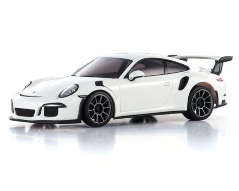 Kyosho MR-04 RWD Mini-Z Readyset w/Porsche 911 GT3 RS Body (White) w/KT-531P 2.4GHz Radio